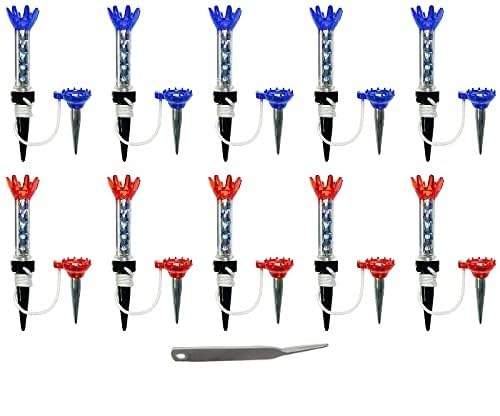 ゴルフ ティー マグネットティー (10本セット/紛失無し/長持ち)ゴルフティー ロングティー ホルダー ティー ひも付き ゴルフ用品